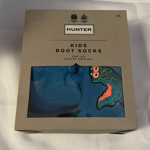 Hunter Kids Boot Socks Kids Original Sid Sea Monster XL 4-6 NIB - Picture 3 of 3